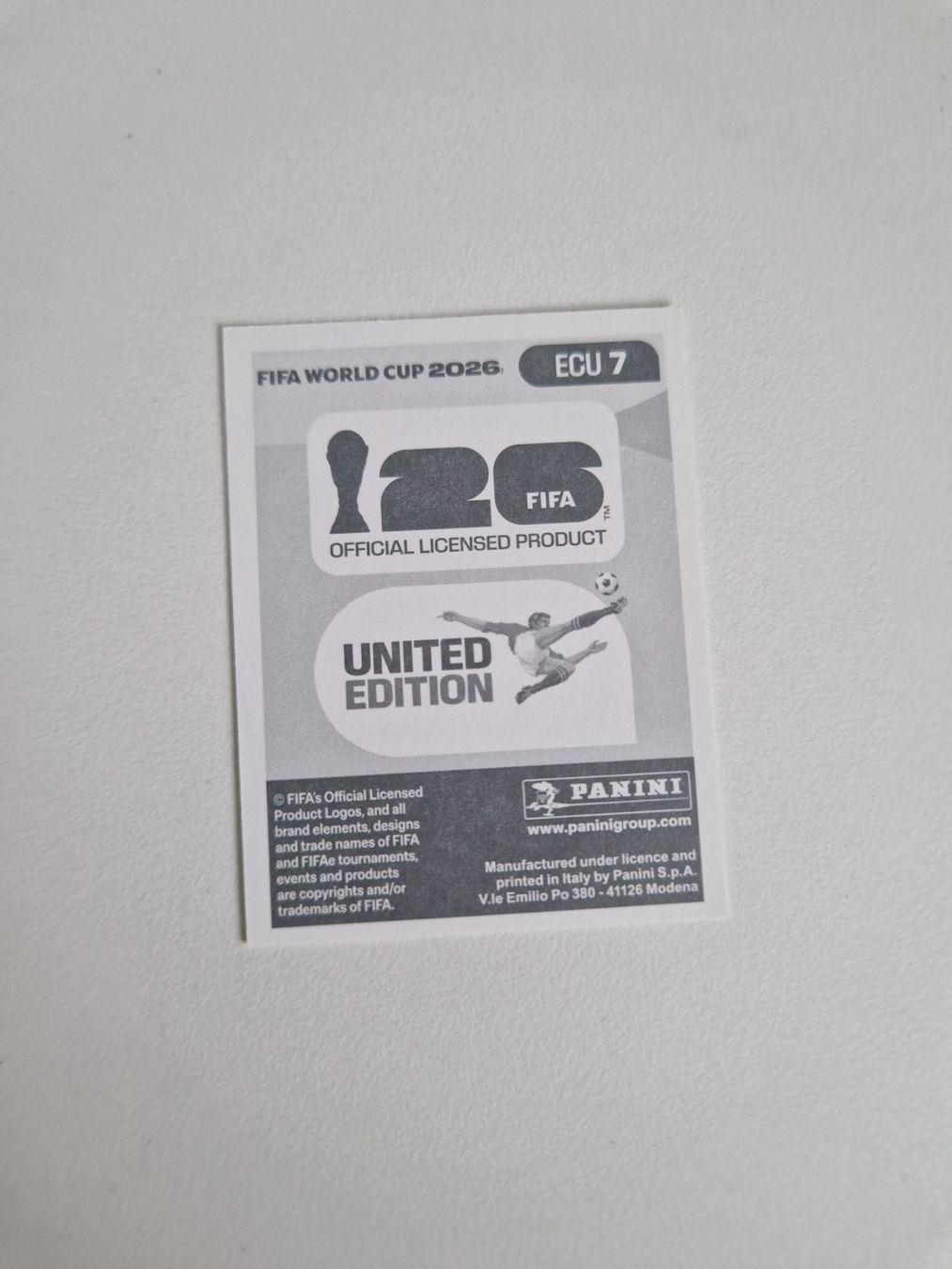 Panini Cartes à collectionner: Panini Sticker ECU7 – Neuf (Voir description) à Stüsslingen par white_angel86 1