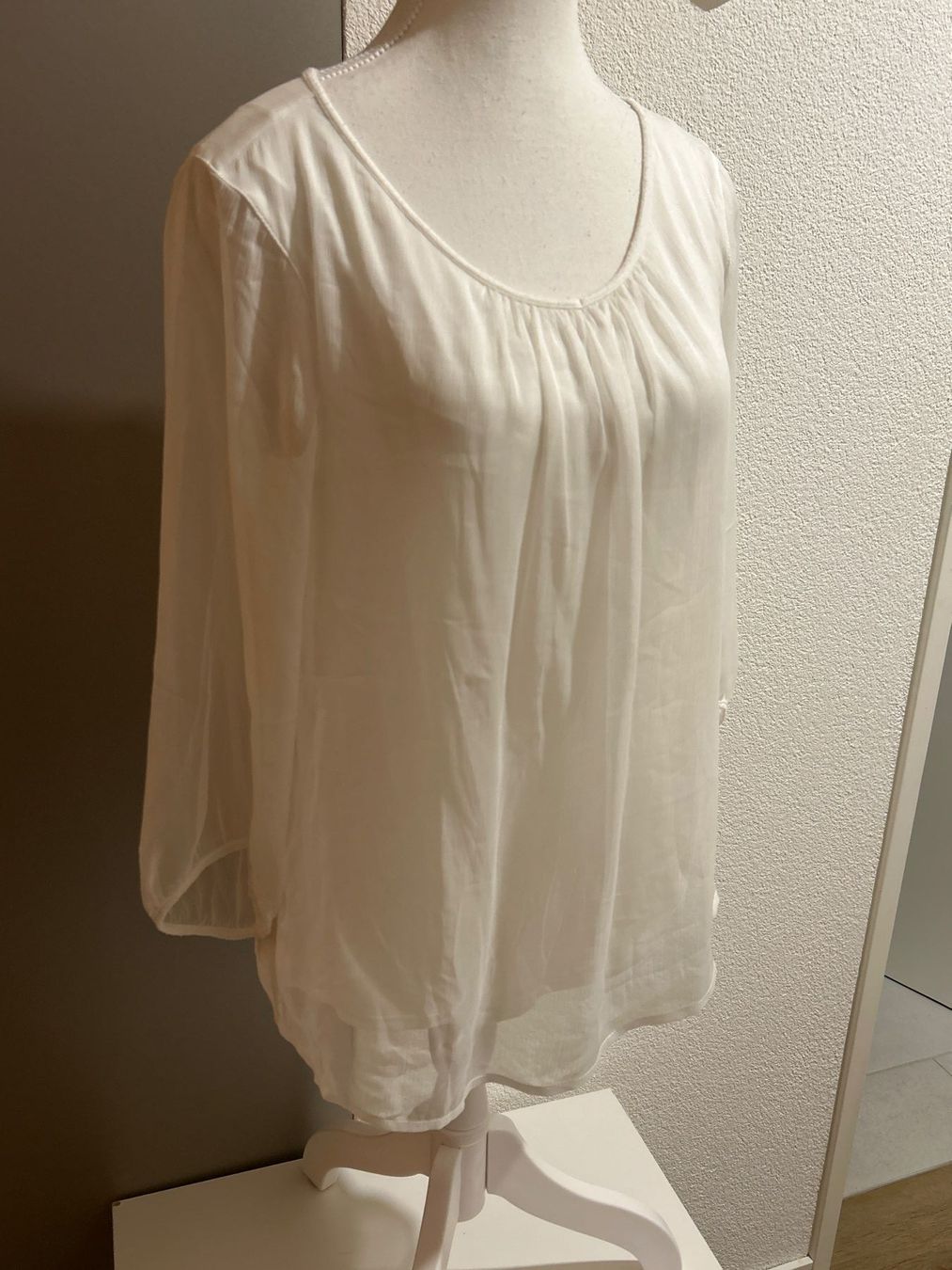 Comma Camicette: 3/4 Arm Bluse cremefarbig von comma Gr.34 – Usato da Brunnen venduto da Nala2929 2
