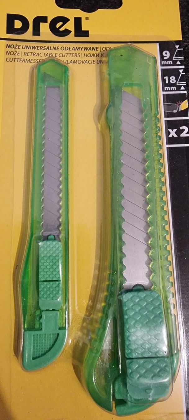 Alle Werkzeuge: 10 Stück Cutter / Teppichmesser – Neu und originalverpackt aus Rebstein von James-Dean 4