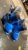 Blaue Kinderskischuhe Tecnopro Gr. 212mm