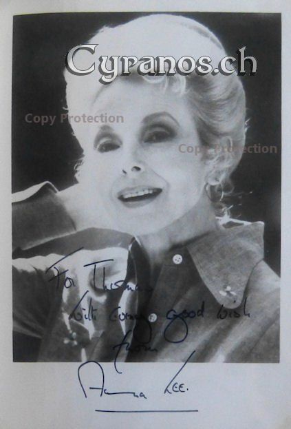 Autografi: Anna Lee (1913-2004) Schauspielerin - Autogramm – Usato da Dietikon venduto da immortal-stars