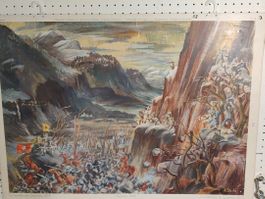Schönes Schulwanbdbild Nr 16  Aldo Palocchi Ciornico 1487