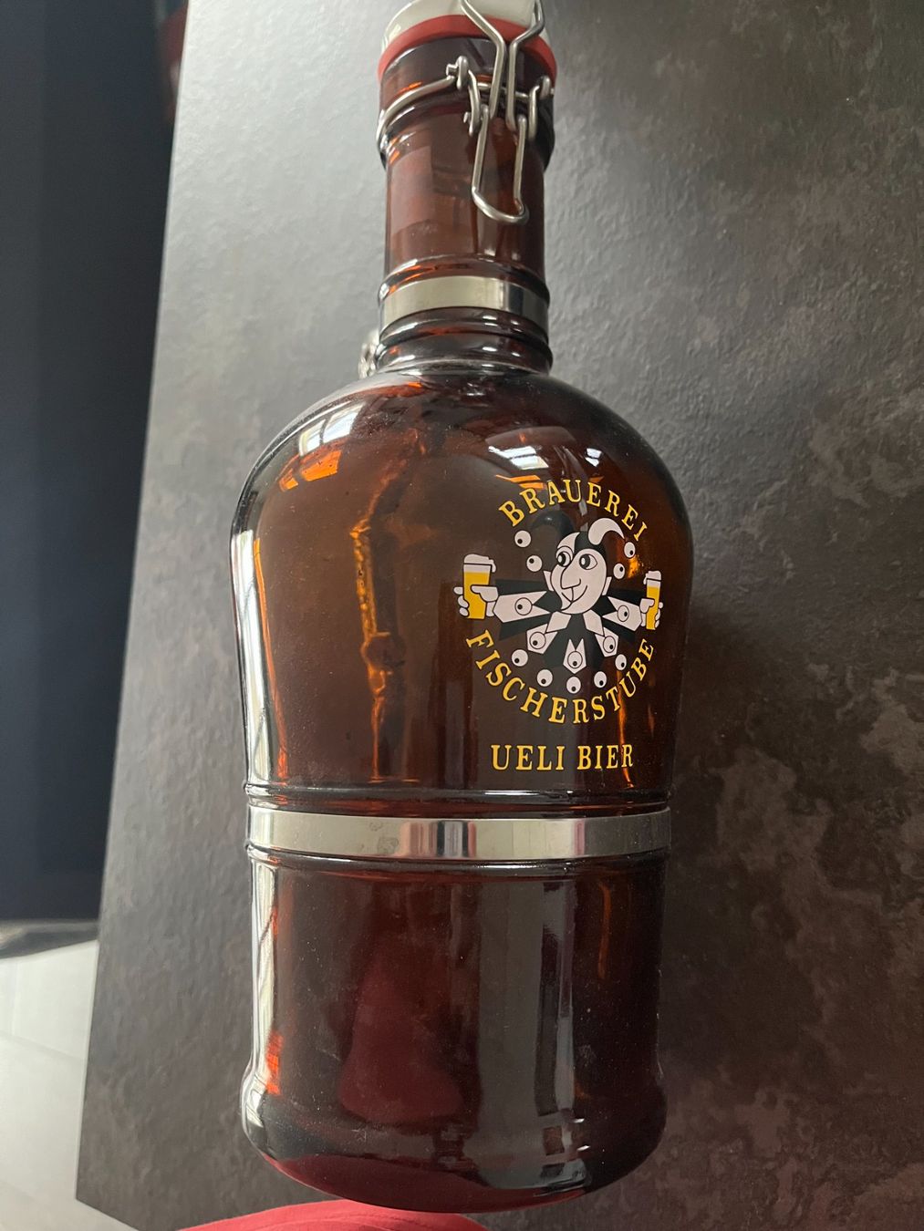 Caraffe: UELI BIER KARAFFE AUS BASEL   -   2 LITER – Usato da Romanshorn venduto da L-DVD