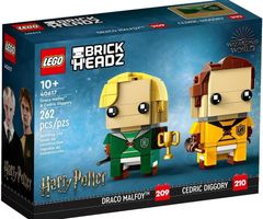 LEGO 40617 Brick Headz Draco Malfoy & Cedric Diggory