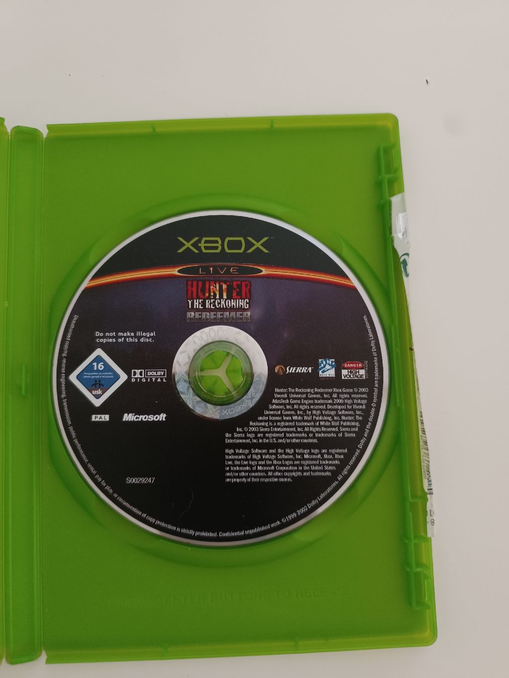 Microsoft Spiele: Hunter The Reckoning Redeemer – Gebraucht aus Kreuzlingen von Chrysanthi22 1
