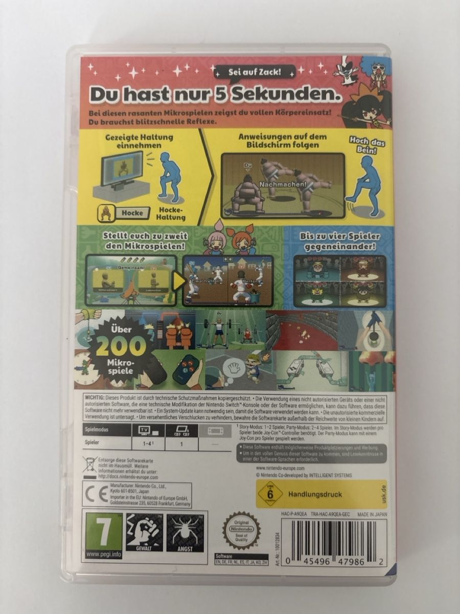 Nintendo Giochi: WarioWare Move It (Switch, gebraucht) – Usato da Eschlikon TG venduto da JenovaNoDanna 1