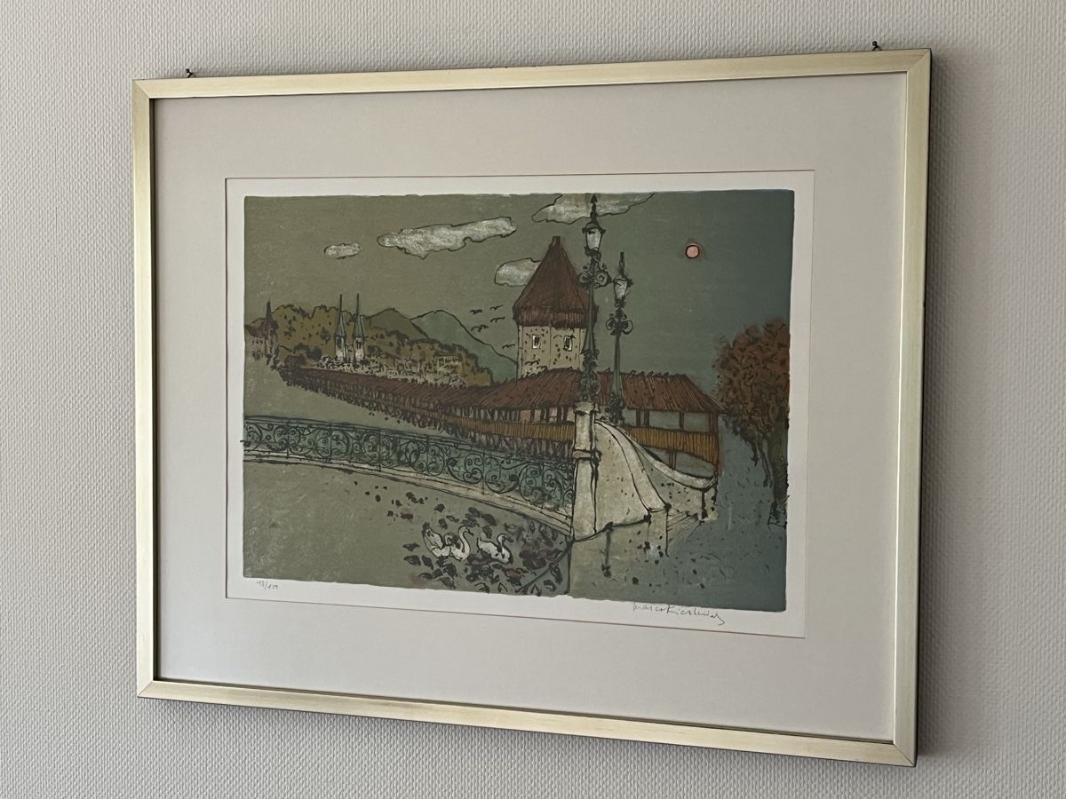 Grafica & Litografie: Marco Richterich Lithographie Handsigniert & Nummeriert – Usato da Horgen venduto da Grizzly83