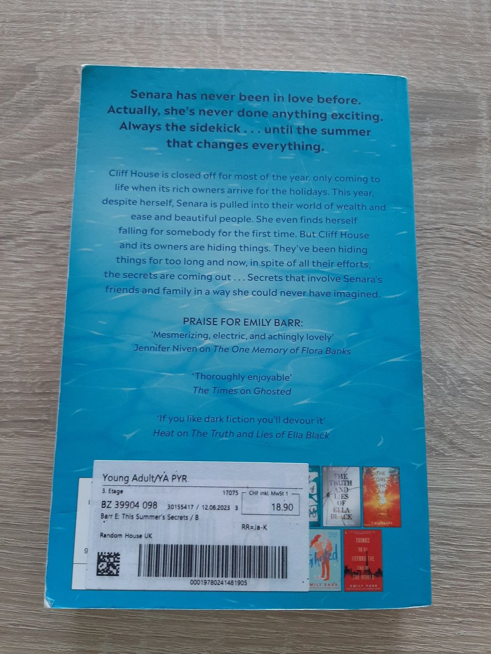 Libri: Emily Barr, This Summer's Secrets – Usato da Menziken venduto da Rien1 1