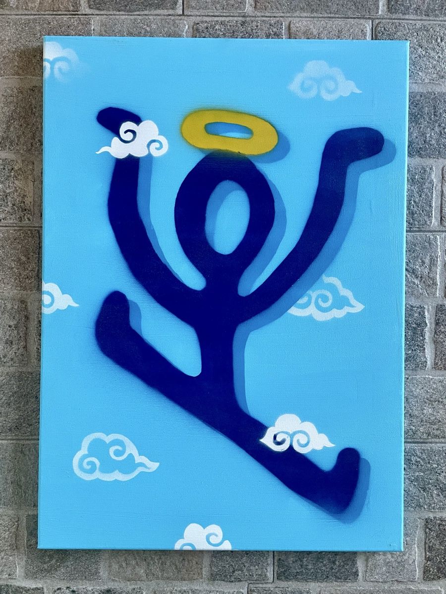 Dipinti: Cooles Bild auf Leinwand 69.5x49.5cm – Nuovo (secondo la descrizione) da Oberwil-Lieli venduto da Denise5