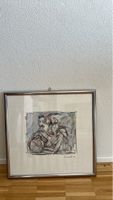 Kunstdruck Comensoli signiert gerahmt