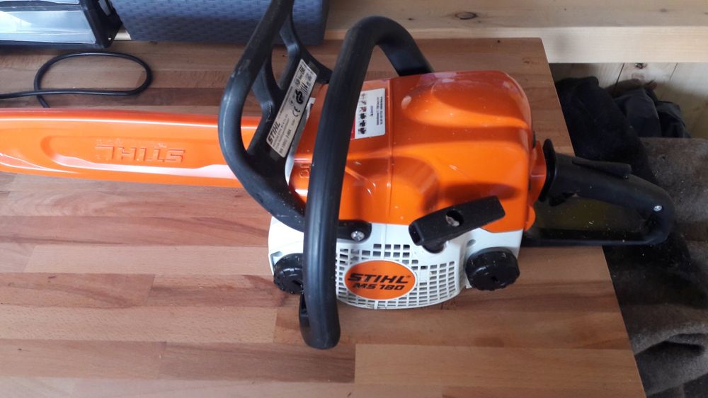 1 x gebrauchte Stihl Kettensäge MS180 Kaufen auf Ricardo
