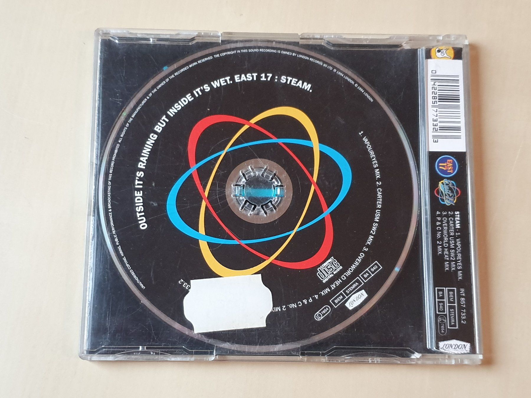 CDs: East 17 Steam – D'occasion à Stansstad par collectorsshop 1