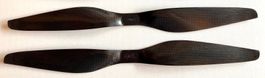 2x Hélices carbones 17x5.5" CW+CCW (propeller carbone)