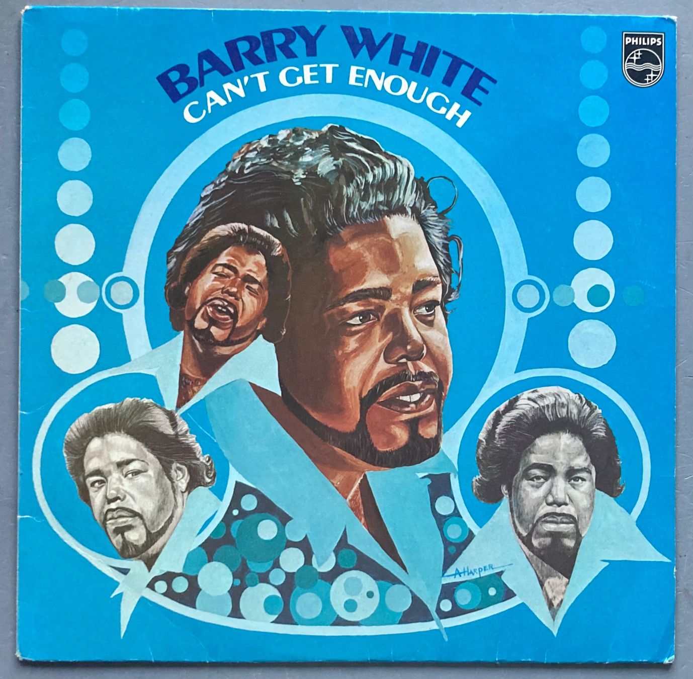 Schallplatten: BARRY WHITE - CAN'T GET ENOUGH – Gebraucht aus Poliez-Pittet von Newtown-Records
