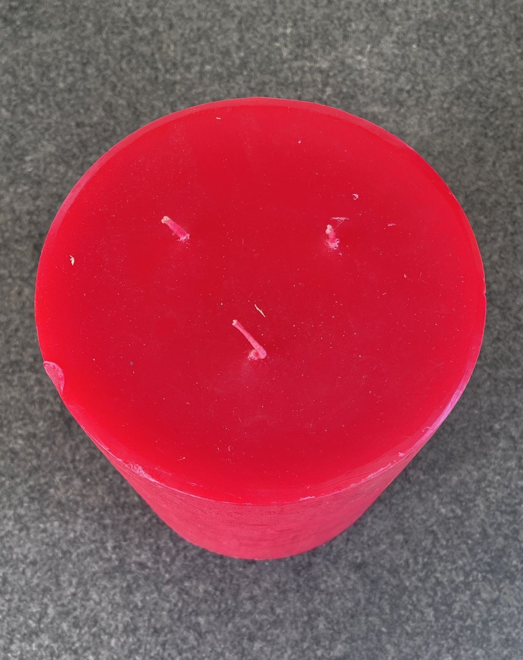 Candele: Rote 3-Docht Kerze – Usato da Allschwil venduto da Zermatt 1