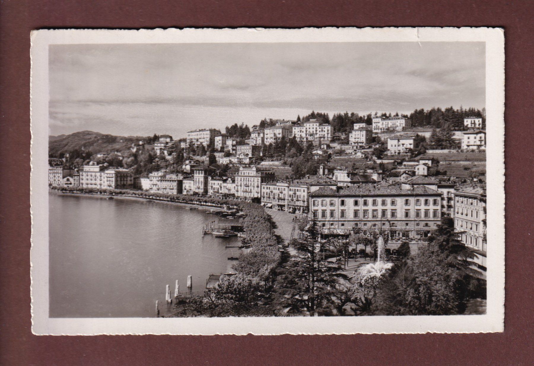 Cartes postales: LUGANO - Quai – D'occasion à Pully par nicecards