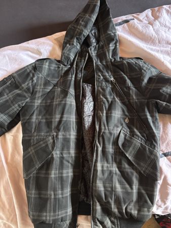 Volcom Scout Winterjacke, Grösse L, Kariert, Top Zustand!