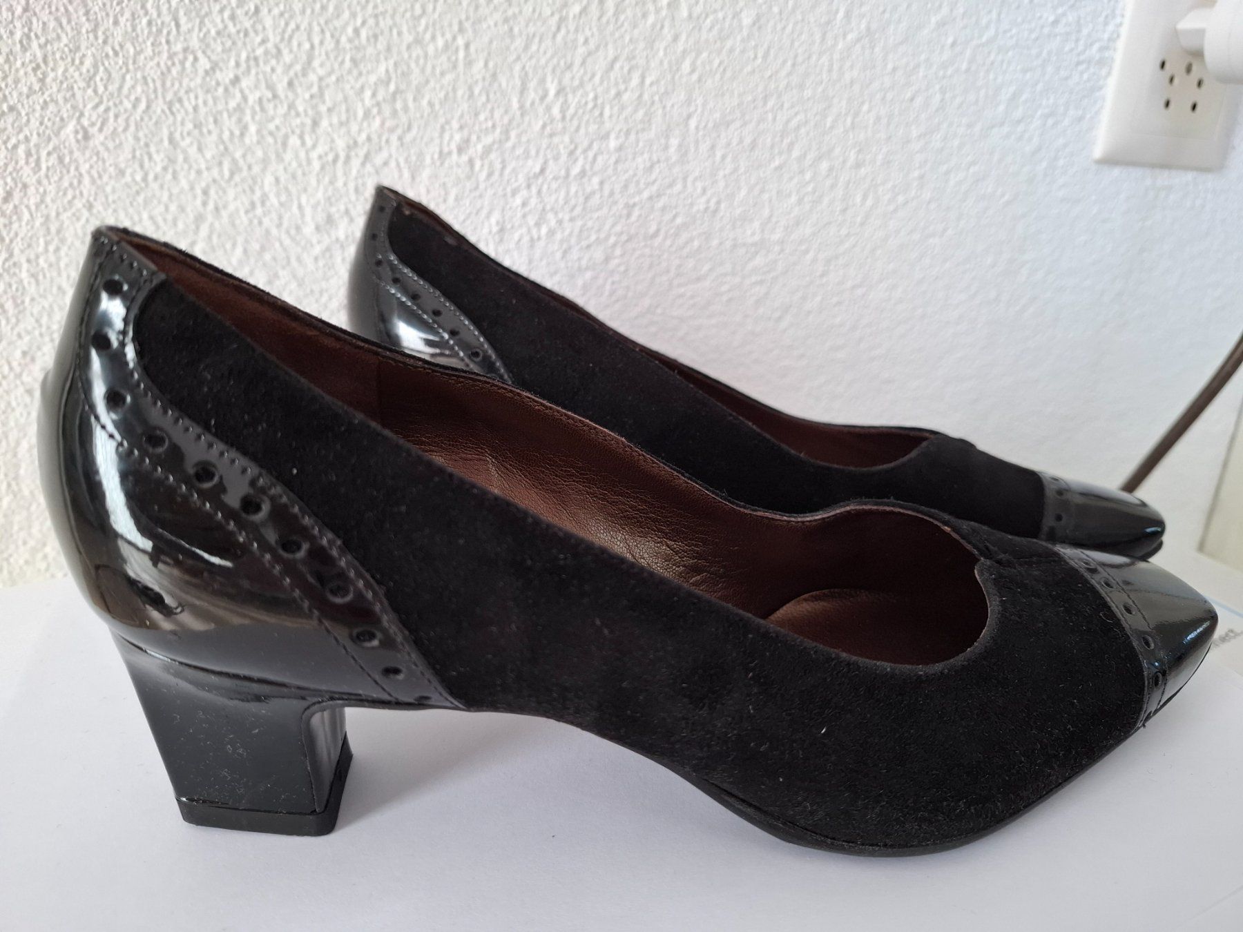 Kaiser Scarpe da donna: Peter Kaiser, Pumps, schwarz, Gr. 37, neu – Nuovo (secondo la descrizione) da Dornach venduto da shoe-lina 2