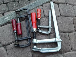 4 Stk. Schraubzwingen