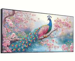 Diamond Painting Pfau