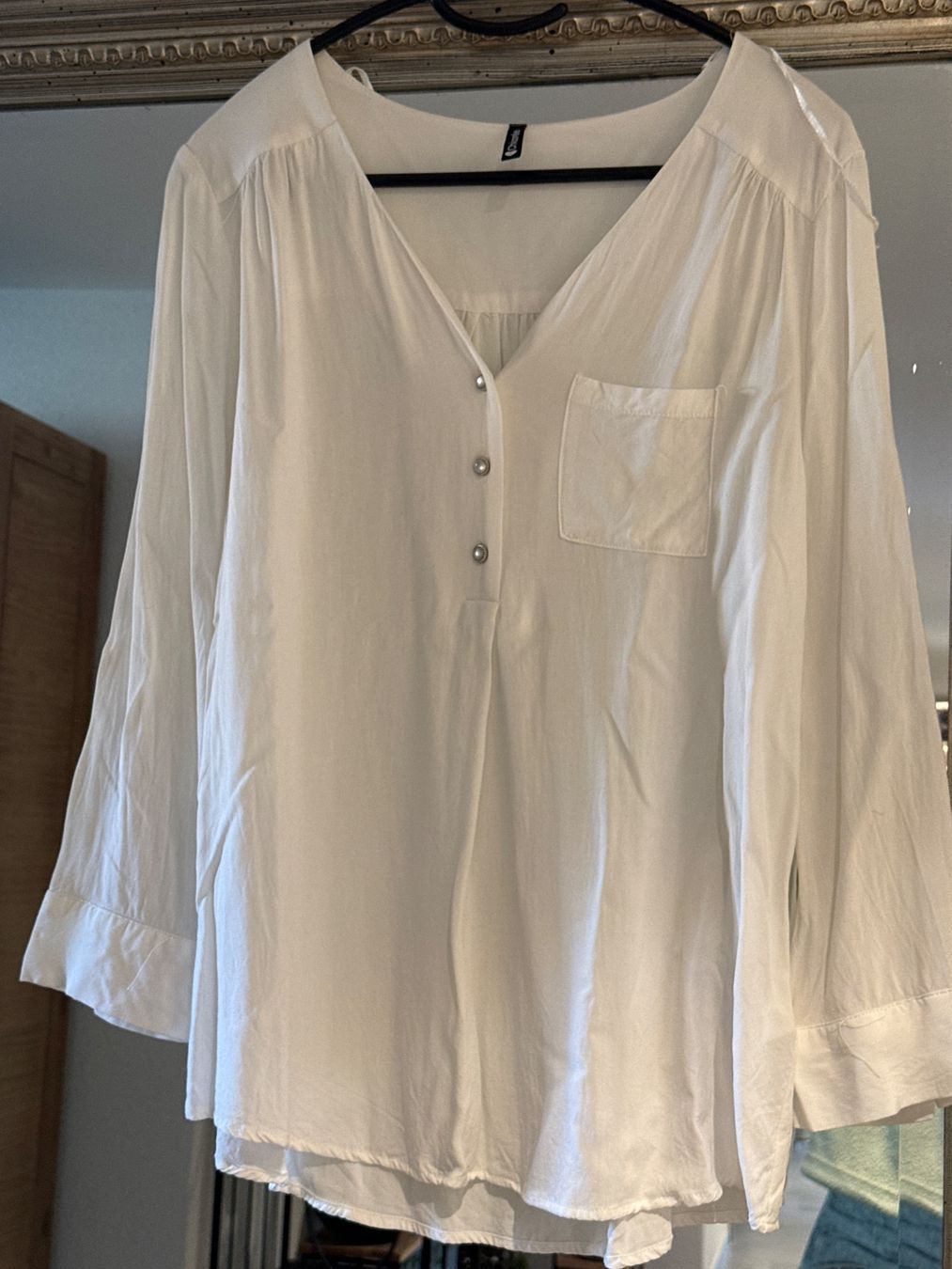 Camicette: leichte Damen Bluse, Chicoree, L – Usato da Amriswil venduto da used2use