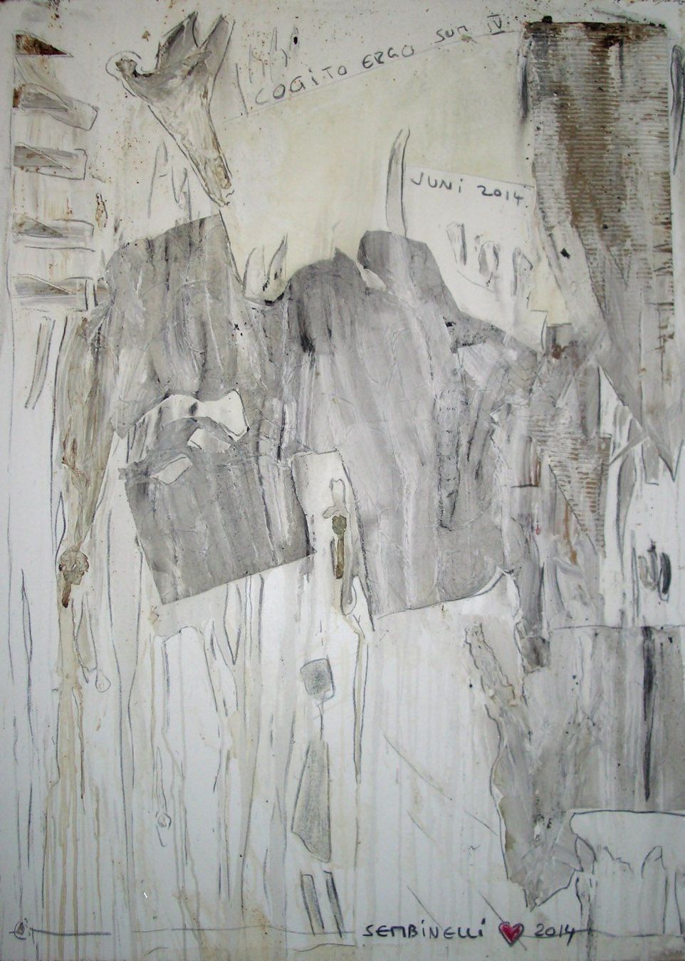 Dipinti: Stephan Sembinelli / Original / 140 × 100 cm / Mischtechnik – Nuovo (secondo la descrizione) da Welschenrohr venduto da StarRecordsGmbH