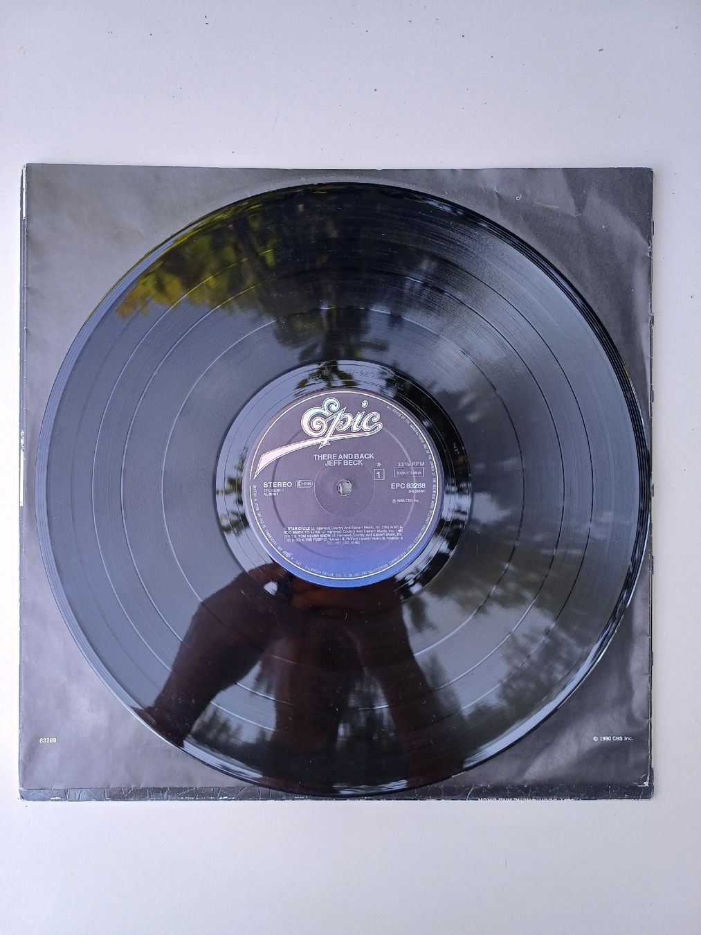 Dischi in vinile: Jeff Beck "There and Back" LP – Usato da Begnins venduto da Drastic-Sound 3