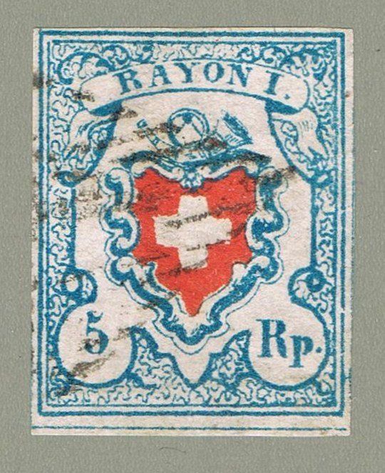 Alle Briefmarken: Rayon I (17II) T32 C2 RU – Gebraucht aus Biberstein von Jura39