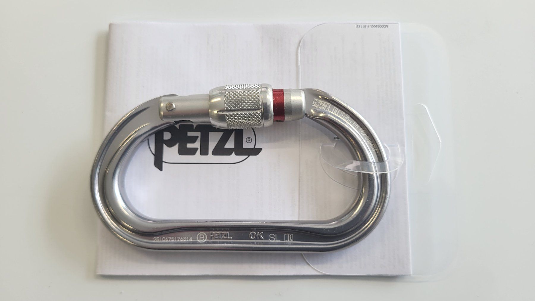 Kletterausrüstungen: Petzl OK Karabiner SL – Neu und originalverpackt aus Davos Dorf von Milwaukee02