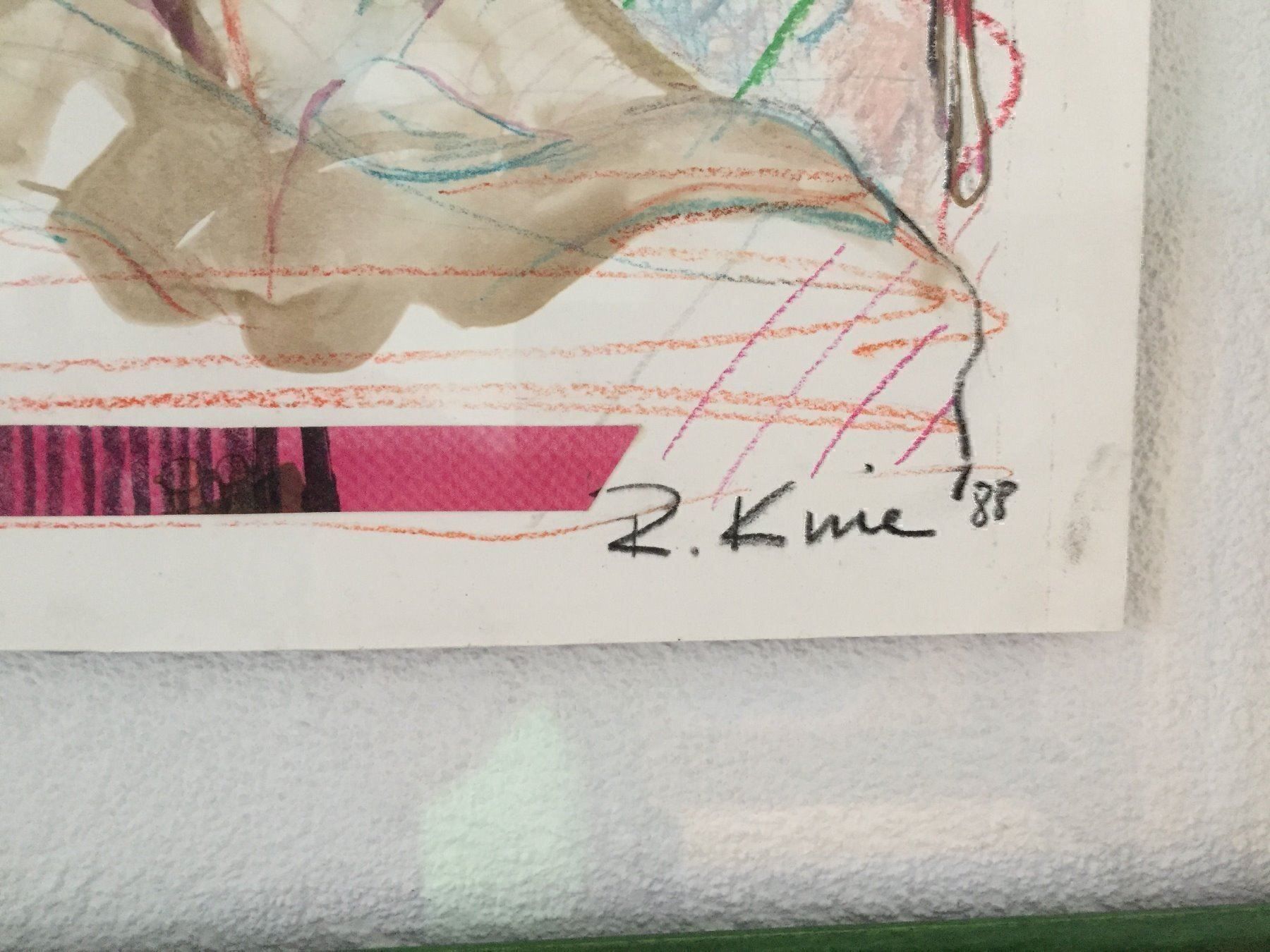 Gemälde: Rolf Knie, Original "Weissclown Celito" – Gebraucht aus Einsiedeln von artgallery59 3