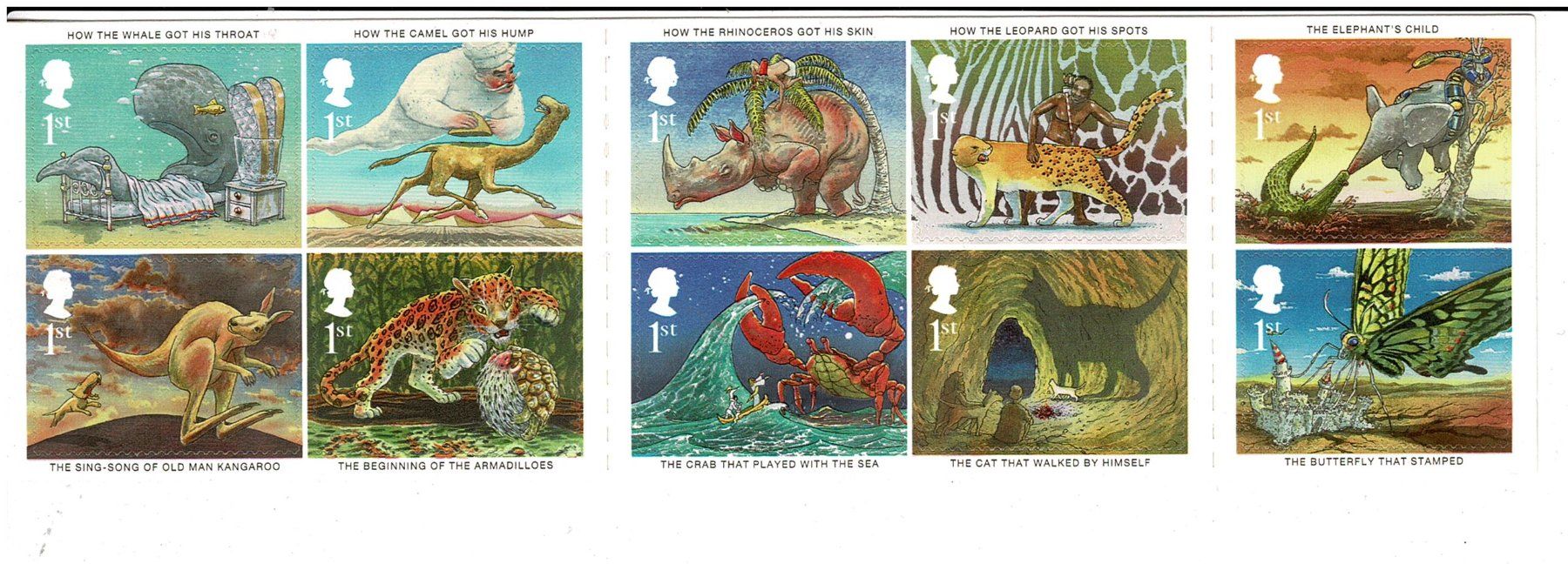 Tutti i francobolli: Rudyard Kipling's stories 1 Heftchen ** – Nuovo (secondo la descrizione) da Lausanne venduto da Whorvath