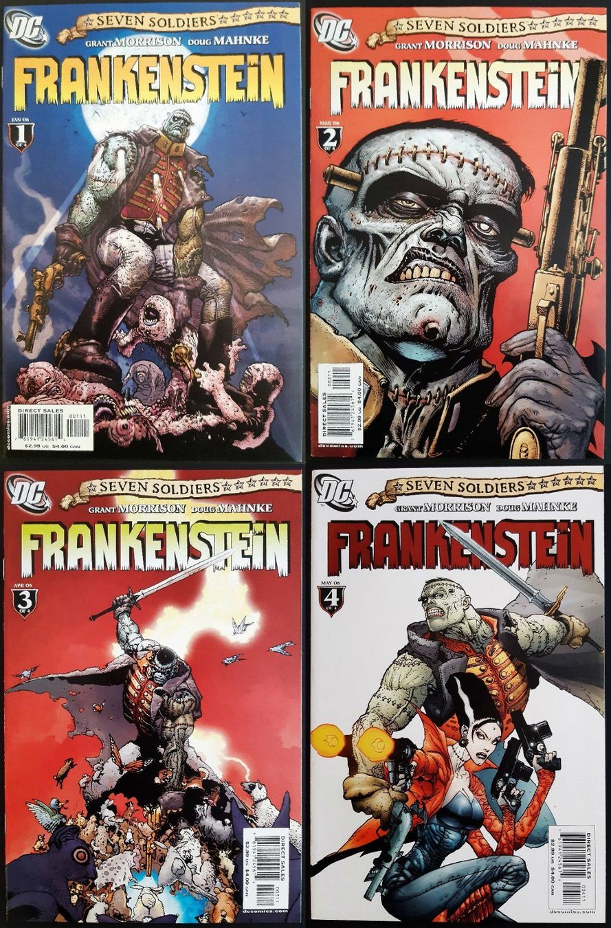 Fumetti: SEVEN SOLDIER FRANKENSTEIN COMPLETE 4 PART SERIE DC 2006 – Usato da Lugano venduto da YouWantUS