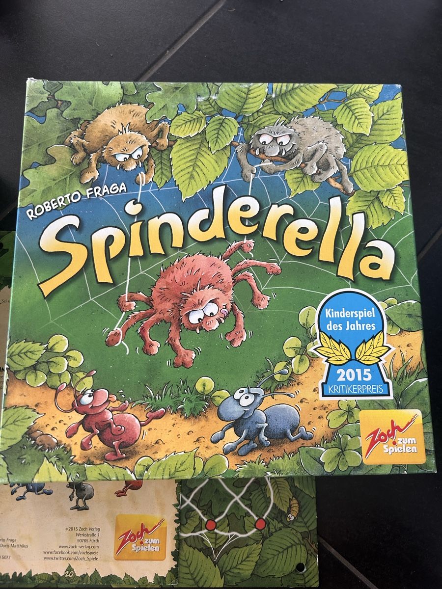Spiele: Spinderella Spiel – Gebraucht aus Amden von roatan01
