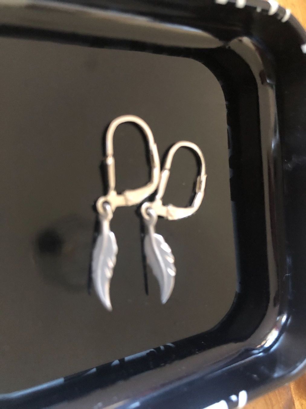 Orecchini pendenti & Orecchini a lobo: Boucles d’oreilles argent plumes – Nuovo (secondo la descrizione) da Perroy venduto da barballalla 1