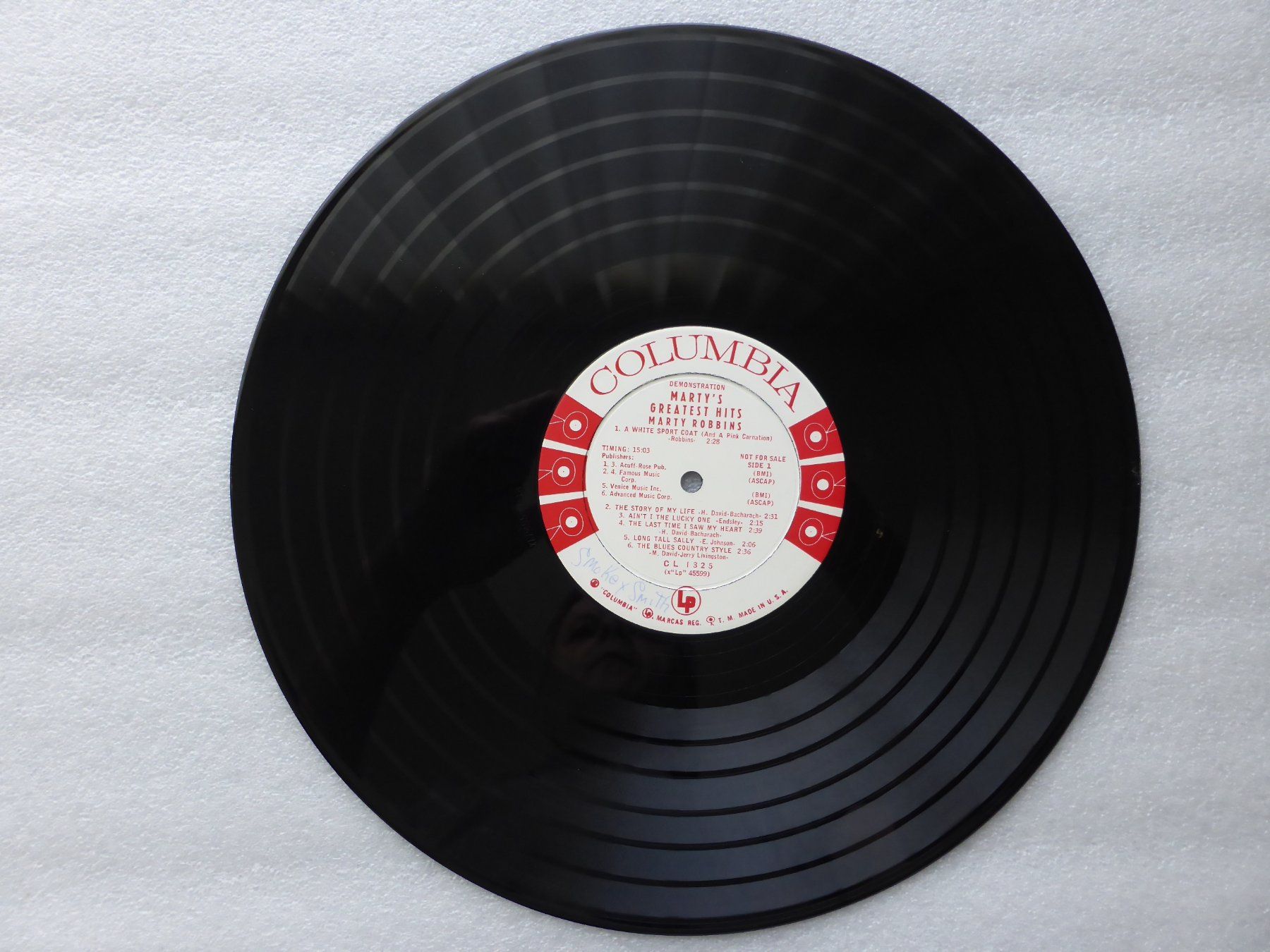 Dischi in vinile: VINYL  LP  MARTY ROBBINS – Usato da Küssnacht am Rigi venduto da Sunnestrahl 1