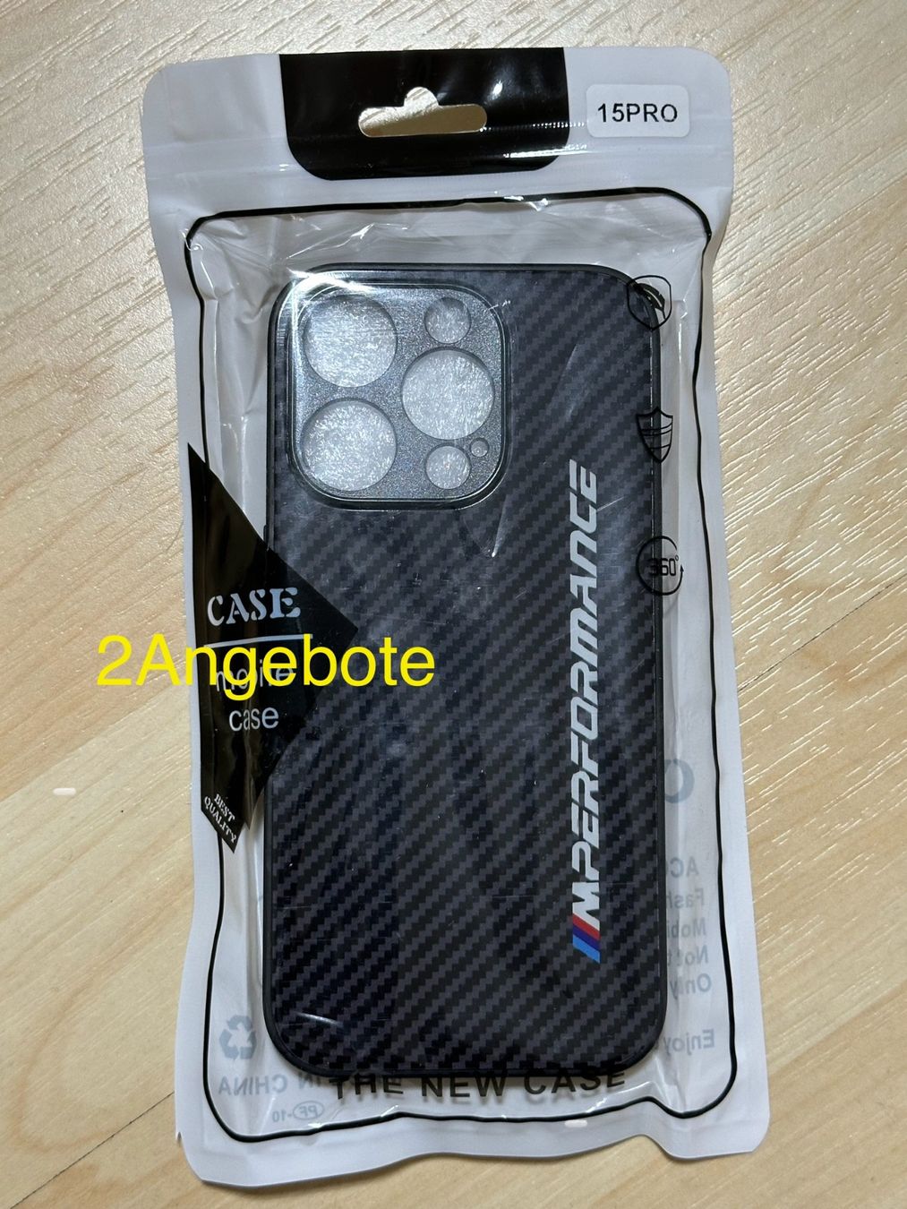 Apple Cover & Protezioni schermo: iPhone 15 Pro Performance Hülle / BMW Schutzhülle – Nuovo e nell'imballaggio originale da Rudolfstetten venduto da 2Angebote 1