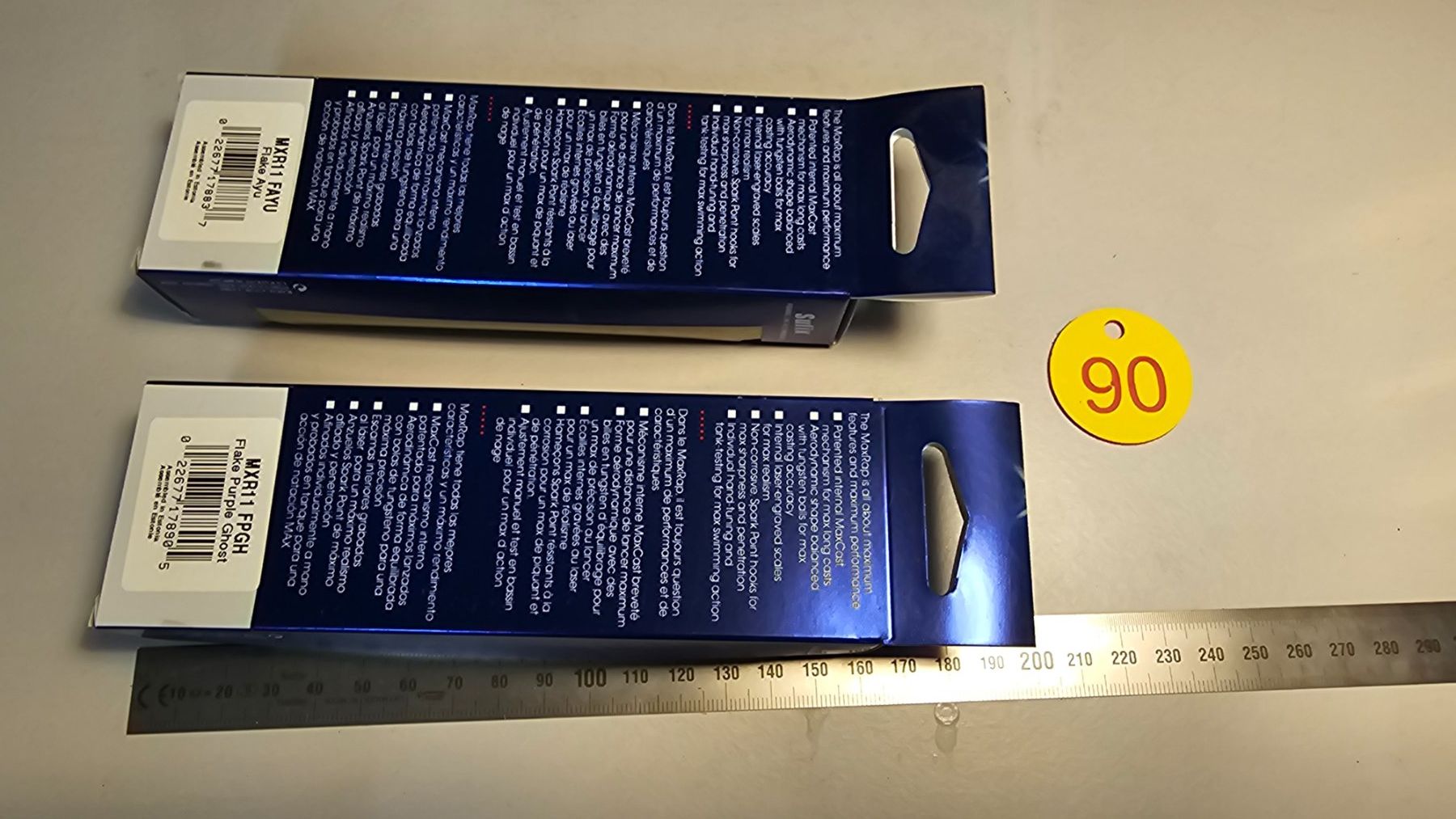 Rapala Esche: 2 Rapala Maxrap Köder, neu & OVP, Top Zustand, Max Casting – Nuovo e nell'imballaggio originale da Abtwil SG venduto da Fischerei_Artikel 2