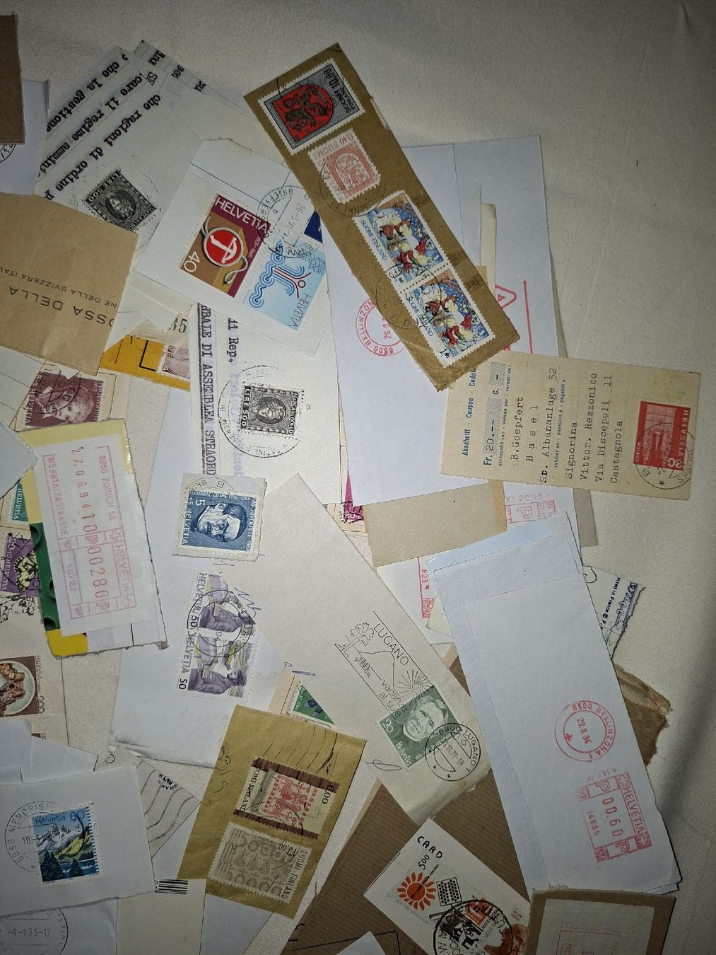 Tutti i francobolli: Hunderte Briefmarken und Stempel weltweit  – Usato da Masein venduto da vin_5yx5 5