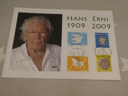 Hans Erni 1909 - 2009 Briefmarken gestempelt