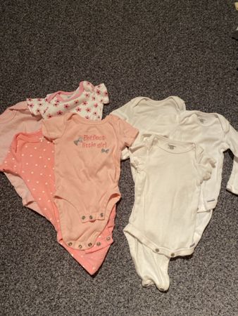 7x Mädchen Body pack 62 