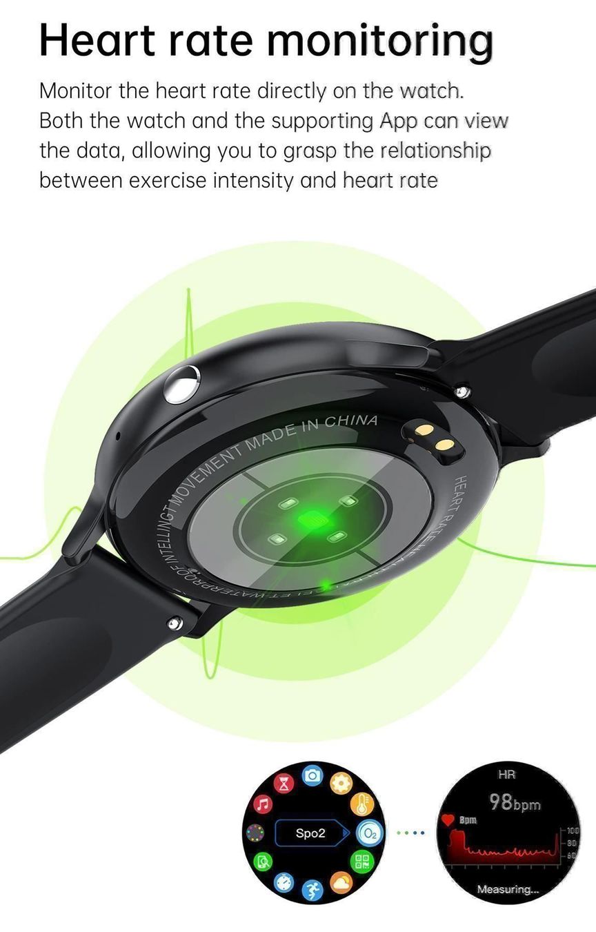 Smartwatch: SMARTWATCH - SPORT & CALL SMARTWATCH - BLUETOOTH SMARTWATCH – Nuovo e nell'imballaggio originale da Kriens venduto da swissgadget 5