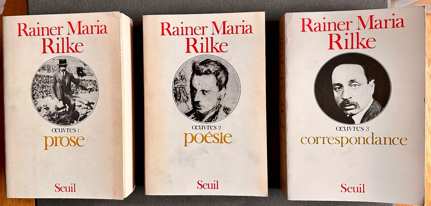 Libri: Rainer Maria Rilke: Oeuvres I-III – Usato da Zürich venduto da allp