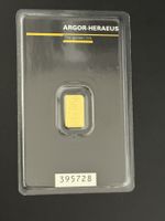Goldbarren 1g Argor-Heraeus