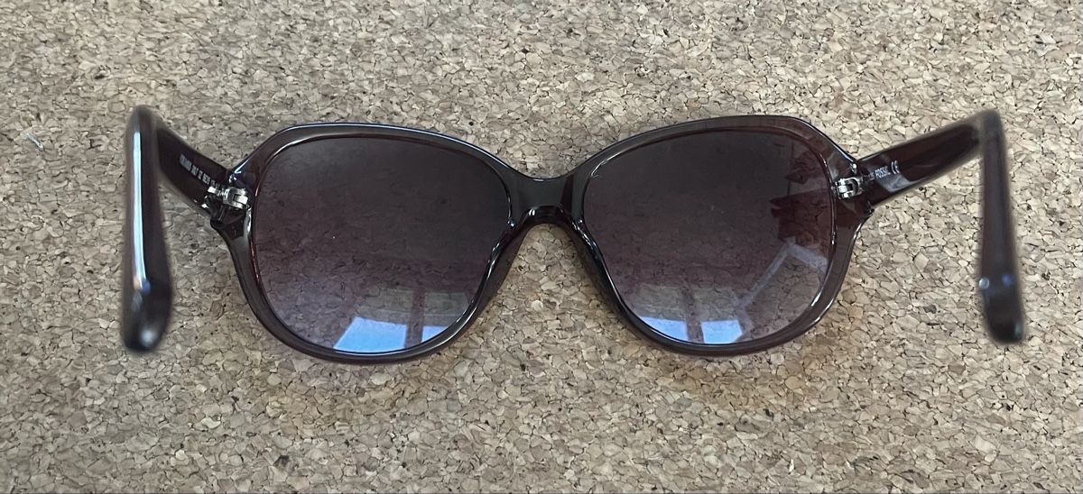 Fossil Occhiali & Lenti: Fossil Statement Sonnenbrille violettbraun – Usato da Zuchwil venduto da MLV92 7