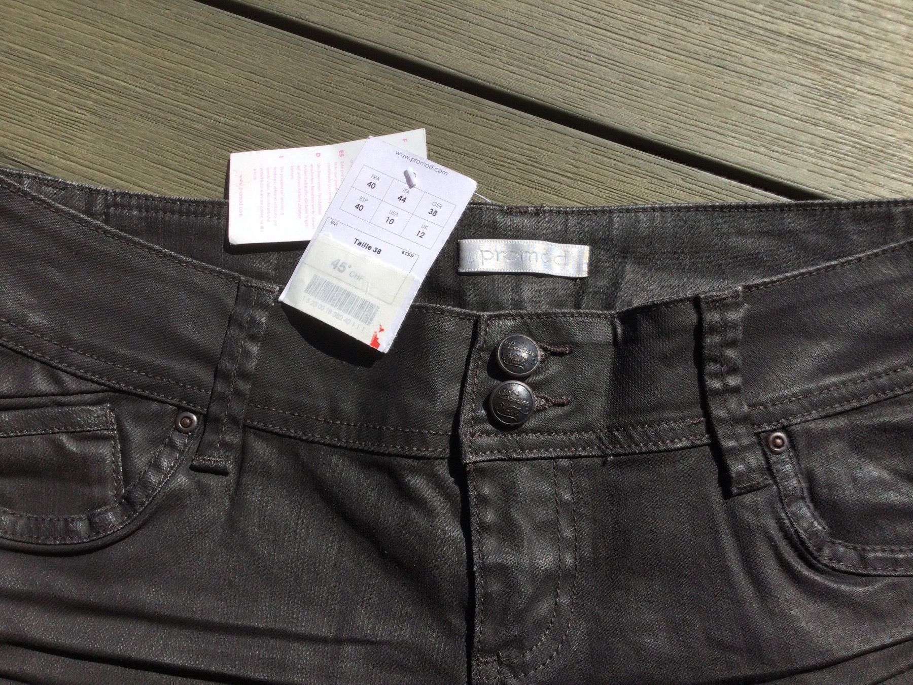 Promod Jeans: Short jeans noir marque PROMOD new – Neu und originalverpackt aus Agiez von chouchanelle 2