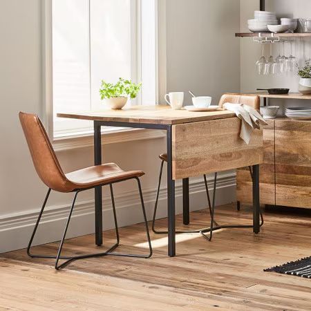 Tables: West Elm Box Frame Drop Leaf Extendable Table – D'occasion à Zürich par fik_7vyv