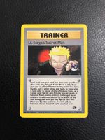 Gym challenge - Lt. Surge’s Secret Plan rare 107/132 Ab 1