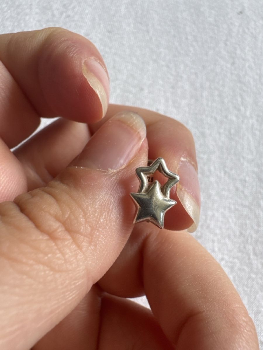 Ohrringe & -stecker: Y2k Stern Ohrringe 925 Sterling Silber  – Gebraucht aus Villnachern von Lommy 1