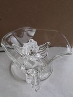 Burri Glas Kerzenhalter mit Engel
