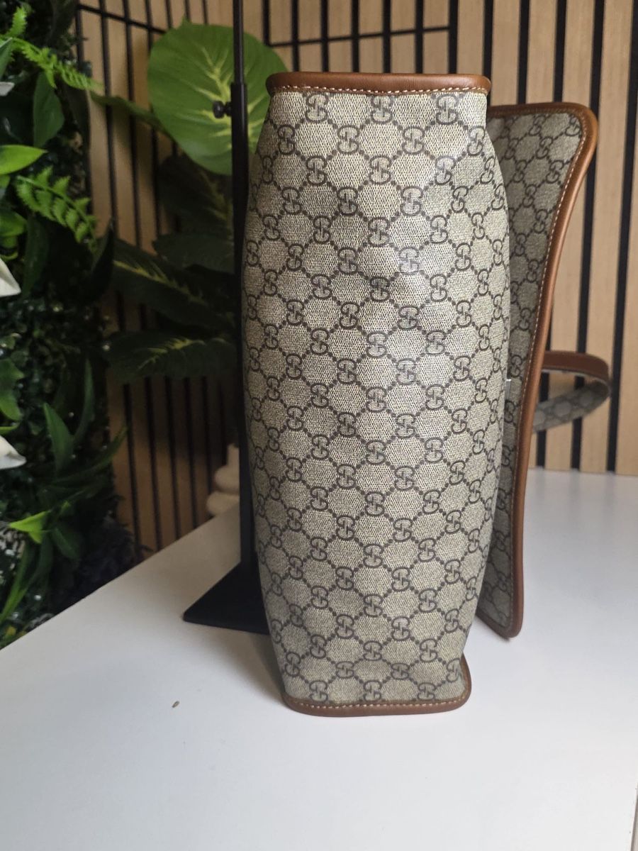 Gucci Borse: Tasche Gucci monogram braun Leder gute Zustand – Usato da Aarburg venduto da SA.TheTimelessLuxury 5